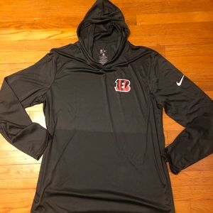 Nike Cincinnati Bengals lightweight hoodie